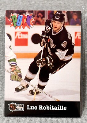1991 Puck Candy (Pro Set) Luc Robitaille #12