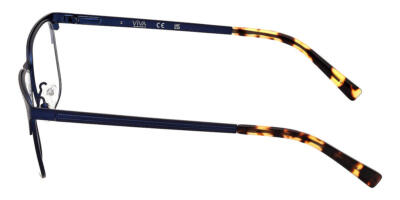 New Viva VV-4051 091 Matte Blue Eyeglasses 55/16/145 VV4516 Eyeglasses Frames by Viva main image 4