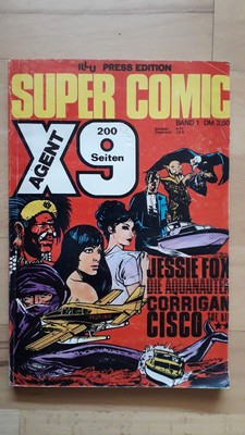 Agent X9 Super Comic Nr.1 - Illu Press Edition Sammelband Jessie Fox, Cisco Kid