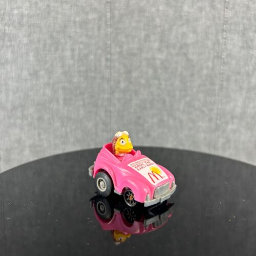 McDonalds Happy Meal Birdie Early Bird Pink Pullback Car Toy Vehicle Figure 1985 - Picture 1 of 12
