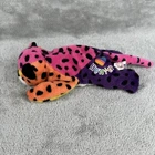 Vintage Lisa Frank Plush Hynter Rainbow 7" Leopard 1998