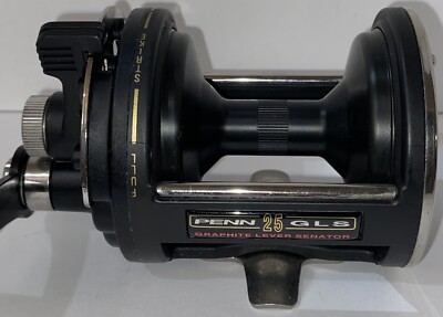 PENN REELS FISHING REEL PENN 25 GLS GRAPHITE LEVER SENATOR 4 BALL