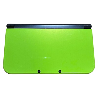 NINTENDO New 3DS LL XL Lime Green Black Console Only NTSC-J Tested