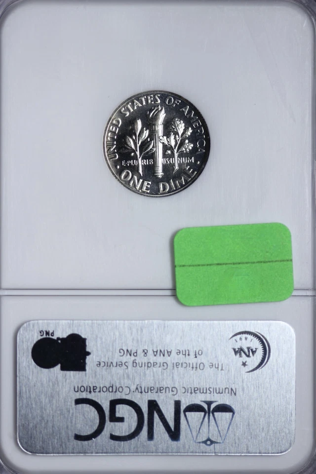 PROOF 1970-S Roosevelt Dime NGC PF68 STAR Deep Cameo Obverse GCQ - Image 2 of 2