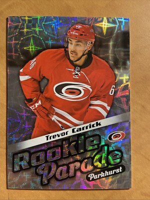 2016-17 Parkhurst Rookie Parade #RP17 Trevor Carrick/999 - Carolina Hurricanes