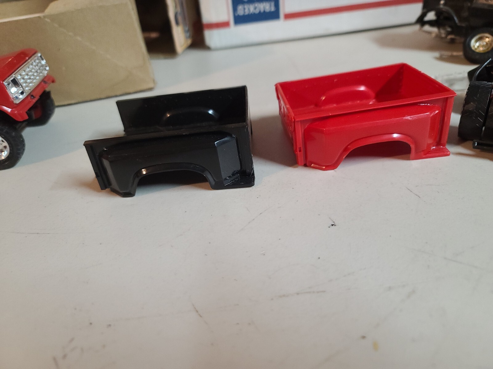 Model Car Parts Lot 30 **JUNKYARD** Quadzilla Ford StepSide + Chevy