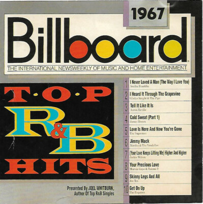 BILLBOARD TOP R&B HITS-1967~~~RARE~~~CD~~~VARIOUS ARTISTS