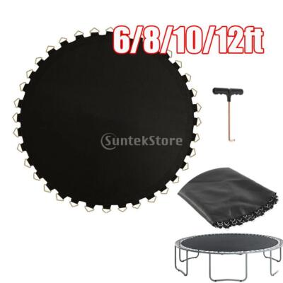Gartentrampolin Sprungtuch für Trampolin, Trampolinsprungtuch mit Federspanner