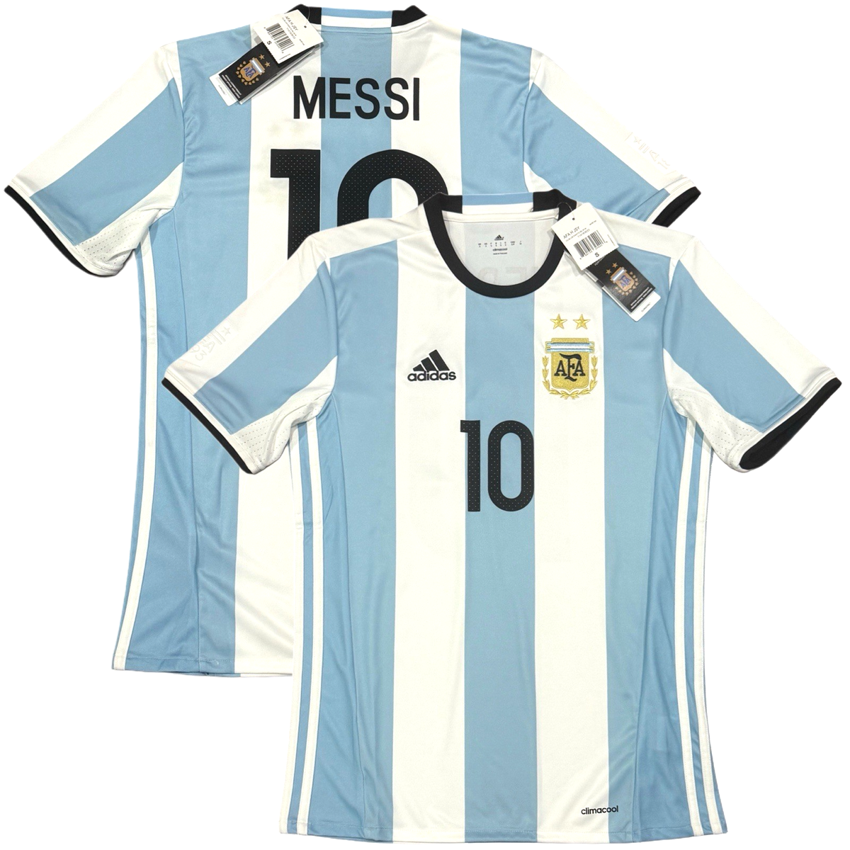 2016/17 Argentina Home Jersey #10 Messi Small adidas Copa America