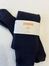 Gymboree Girls Ribbed Tights Navy Blue Size S 5-6 New