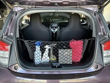 Rear Trunk Envelope Style Mesh Organizer Cargo Net For Scion Iq 2012-2015 New