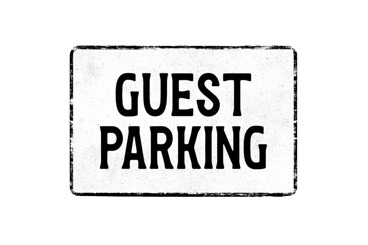 Polka Dot Metal Placas Y Letreros Decoración para el Hogar