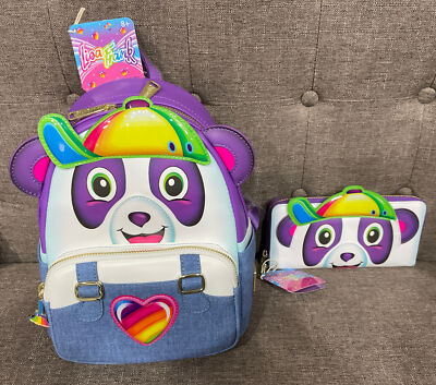 Loungefly Lisa Frank Panda Painter Exclusive Mini Backpack  display picture 3