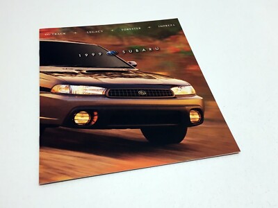1999 Subaru Forester Outlook Legacy Impreza Full Line Brochure