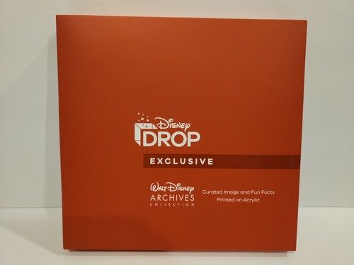 DISNEY'S LION KING ARCHIVE COLLECTION ACRYLIC IMAGE DROP BOX EXCLUSIVE - 7"x 5"