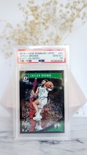 2018-19 Donruss Optic Jaylen Brown SSP /39 Black Velocity Refractor PSA 10 GemMt