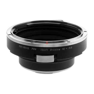 Fotodiox Pro Objektiv-Mount-Shift-Adapter Bronica SQ-Obj. an Nikon F Kamera