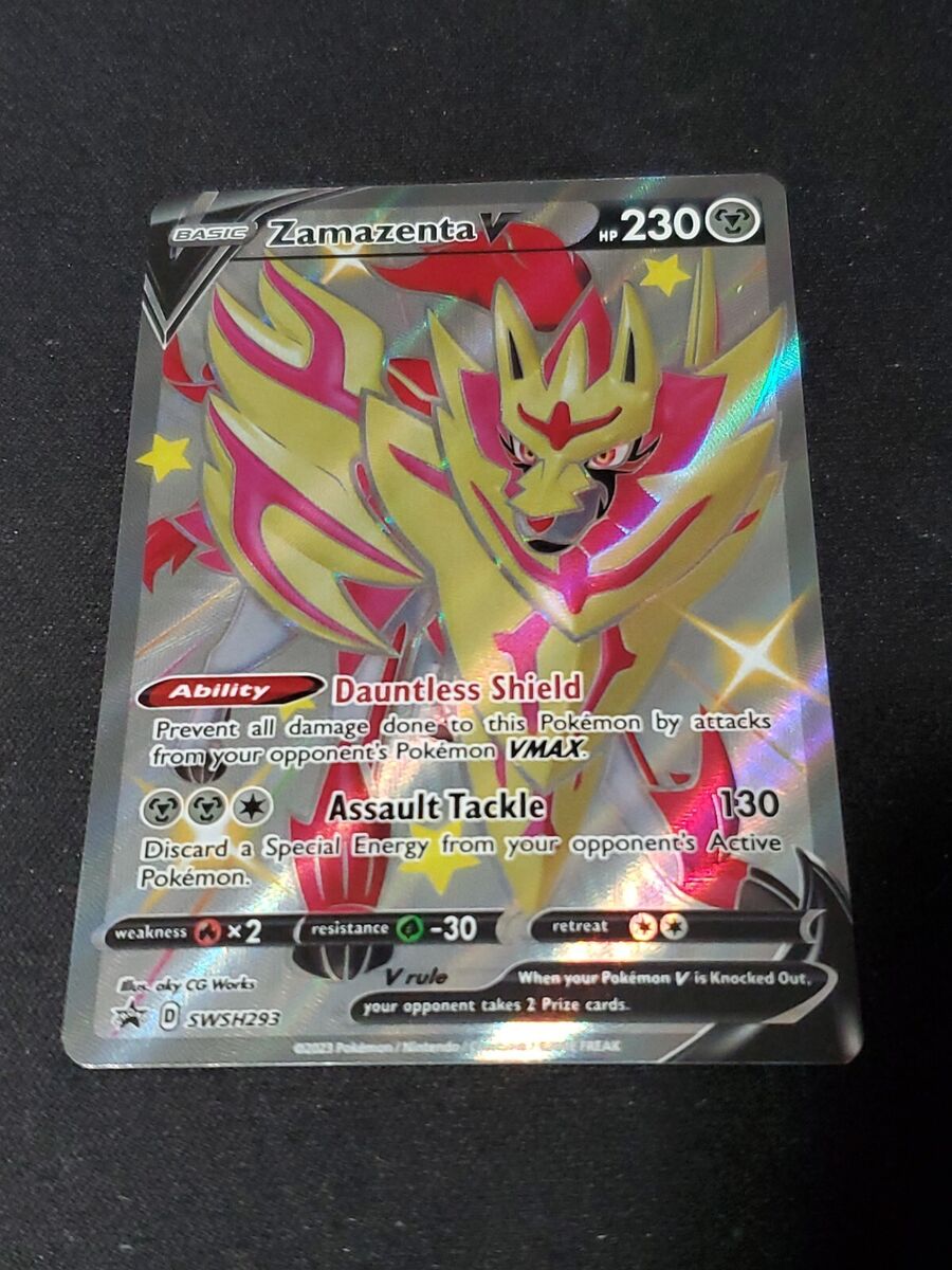 Promo SWSH293 Zamazenta V Shiny Star (IT) - MINT