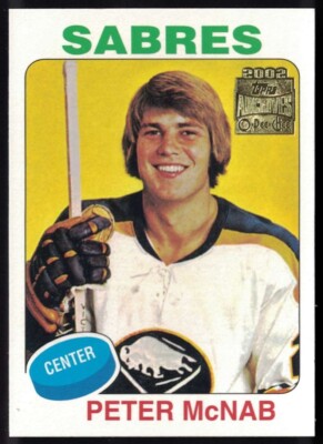 2001-02 Topps/O-Pee-Chee Archives #73 Peter McNab - Buffalo Sabres
