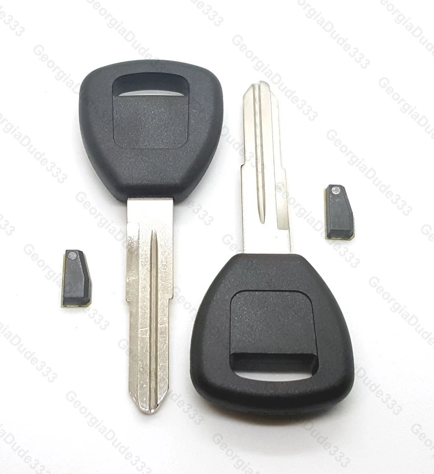 2pak: Acura / Honda Aftermarket Replacement Key Blanks with T5 Transponder chips - Image 2 of 4