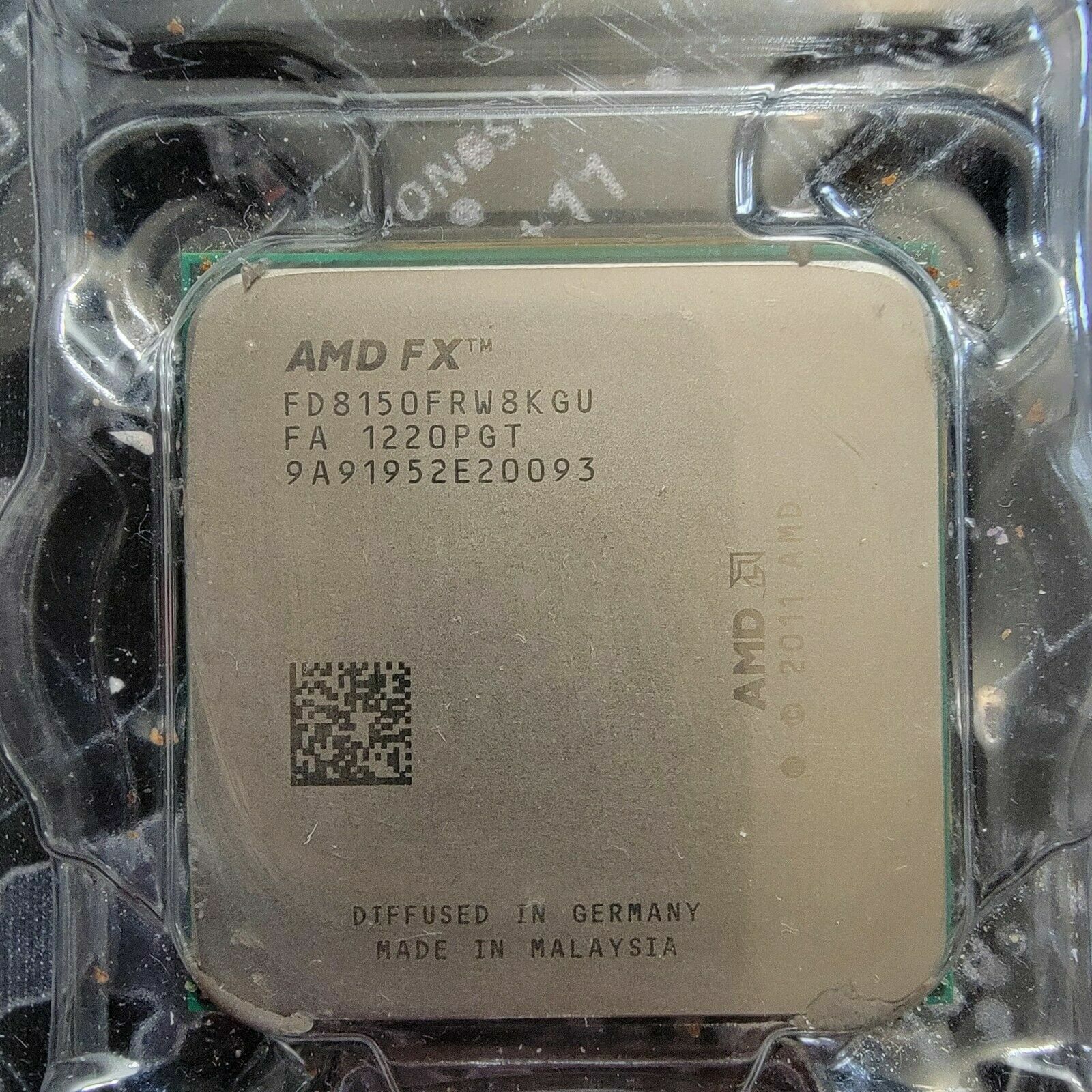 AMD FX-8150 3.6GHz Eight Core (FD8150FRW8KGU) Processor for sale 