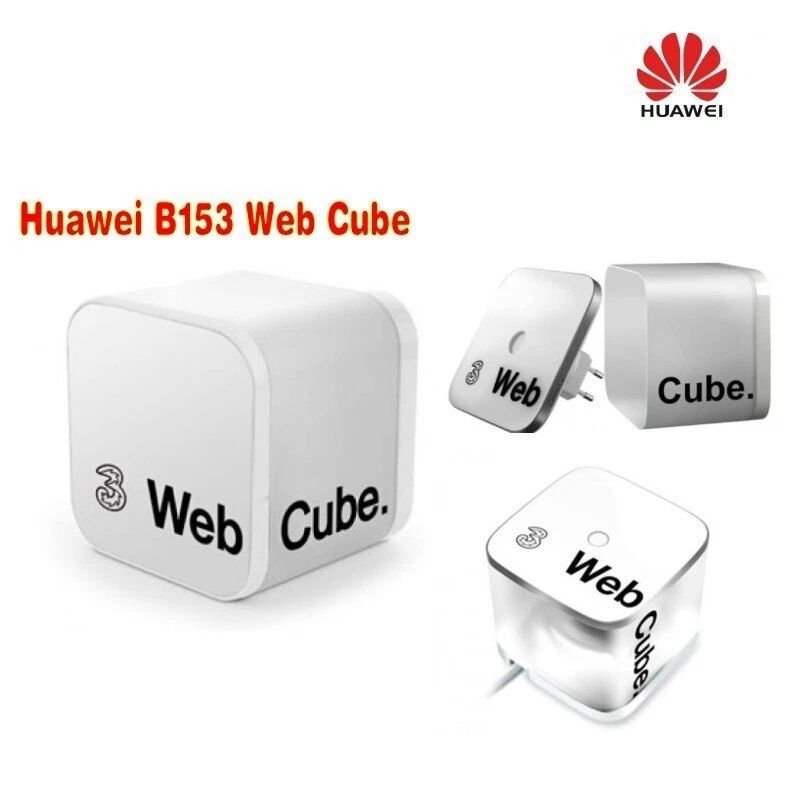 Unlocked Huawei B153 Web Cube Wireless Router 3G 2100/900MHz Mobile Broadband - Image 2 of 4