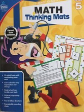 Grade 5 Math Thinking Mats Write On Wipe Off Durable Card Stock Educational New