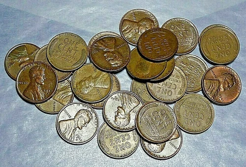 1 (ONE) 1942-D LINCOLN CENTS "F" FINE OR (BETTER) LOW PRICE-FREE SHIPPING-BUY-IT