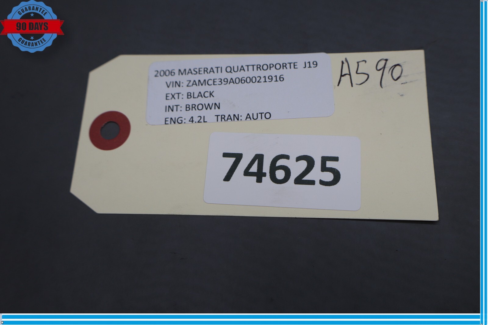 Maserati Quattroporte 2003-2013 Front Right Side trim panel