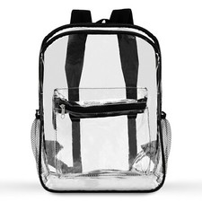 Clear Stadium Approved Backpack 15x11x5 Small...