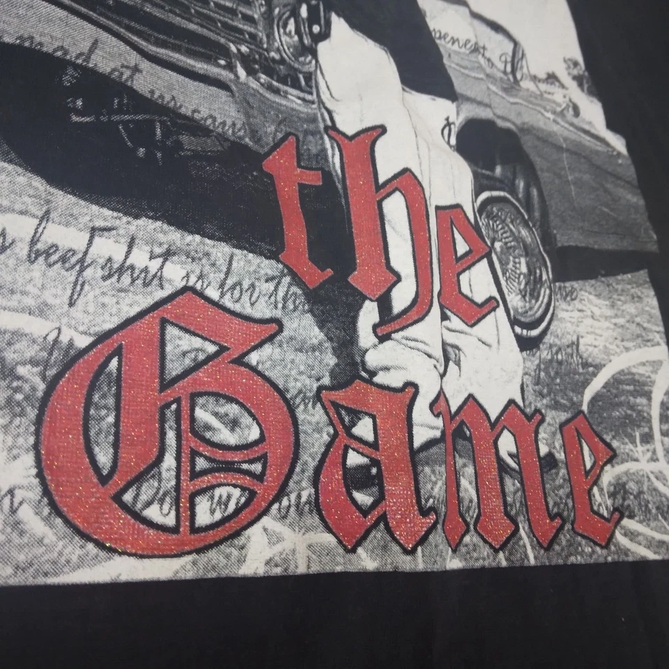 Rare Vintage 2005 THE GAME HATE IT OR LOVE IT T-Shirt Men's 2XL Tall* Shaka Tag - Image 4 of 4