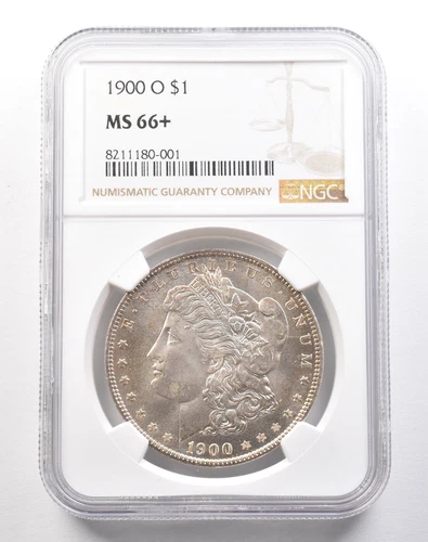 1900-O Morgan Silver Dollar MS66+ NGC *1848