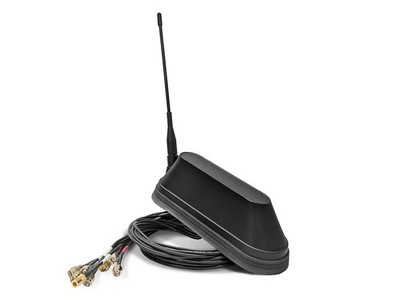 Selfsat Shark Antenna Black 4x5G 2x WIFI 1xGPS 1xDAB+ SE-SharkB
