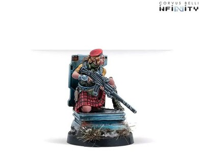 Infinity Ariadna Highlander Cateran (T2 Sniper Rifle) Corvus Belli INF 281132