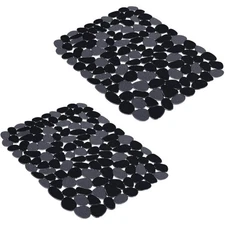 Pebble Kitchen Sink Mats, PVC Sink Protectors Mat for Bottom of stainless ste...