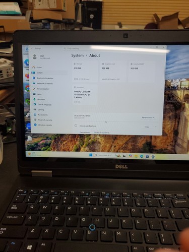 Dell Latitude E5570 15,6" (256g SSD, Intel Core i5 6. Gen., 8GB) 9425-3 - Bild 4 von 20