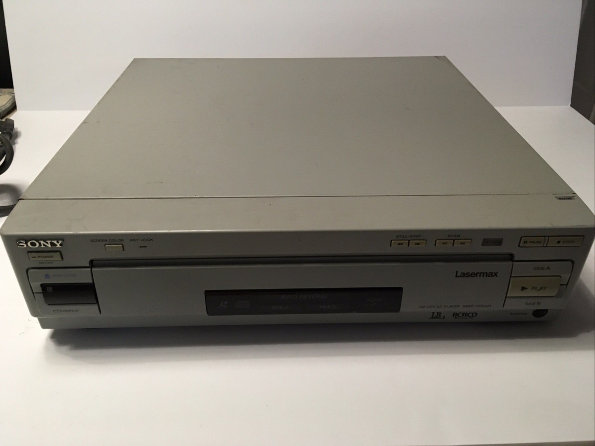 VTG! Sony MDP-1700AR Video Player LD Laserdisc/CD/CDV Used Tested