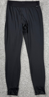 Patagonia Capilene 1 Silkweight Base Layer Pants Men's M Black Stretch