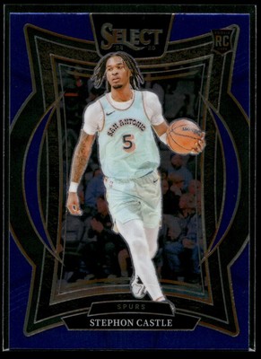 2024-25 Select Stephon Castle CONCOURSE ROOKIE RETAIL BLUE