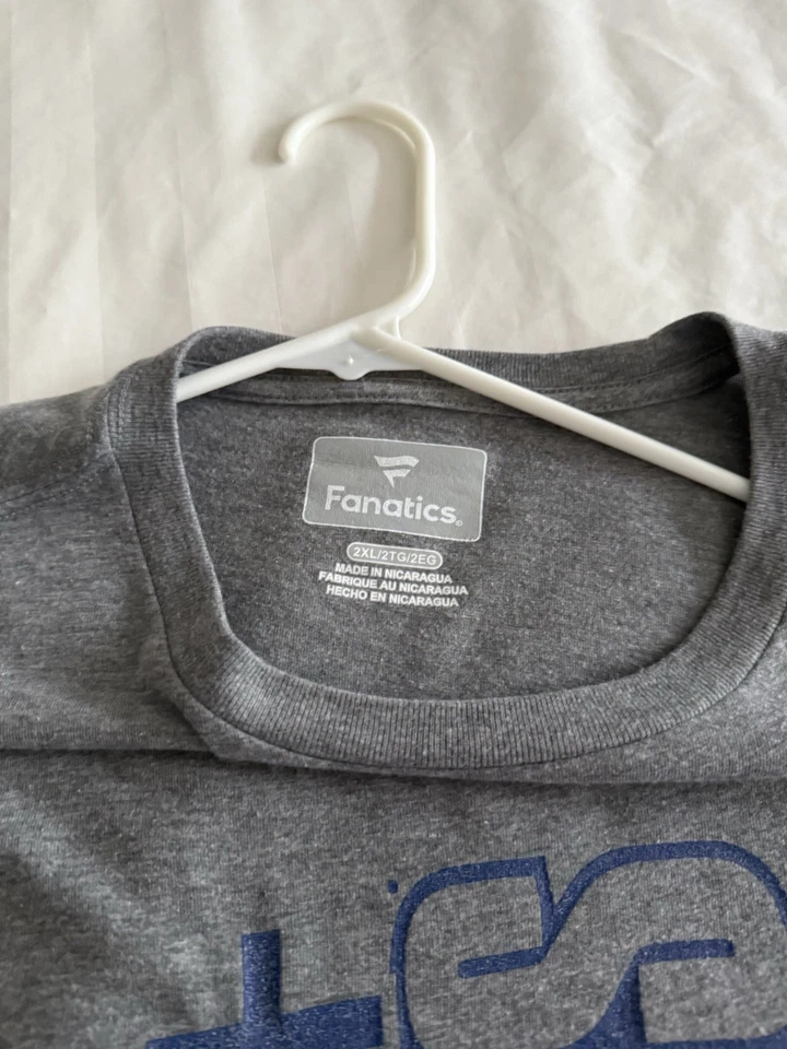 Camiseta usada Fanstics gris Shohei Ohtani LA Dodgers talla XXL Foto 4 de 4