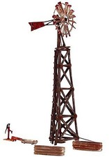 Woodland Old Windmill Built-amp;-Ready(R) - HO Scale Model Railroad Building