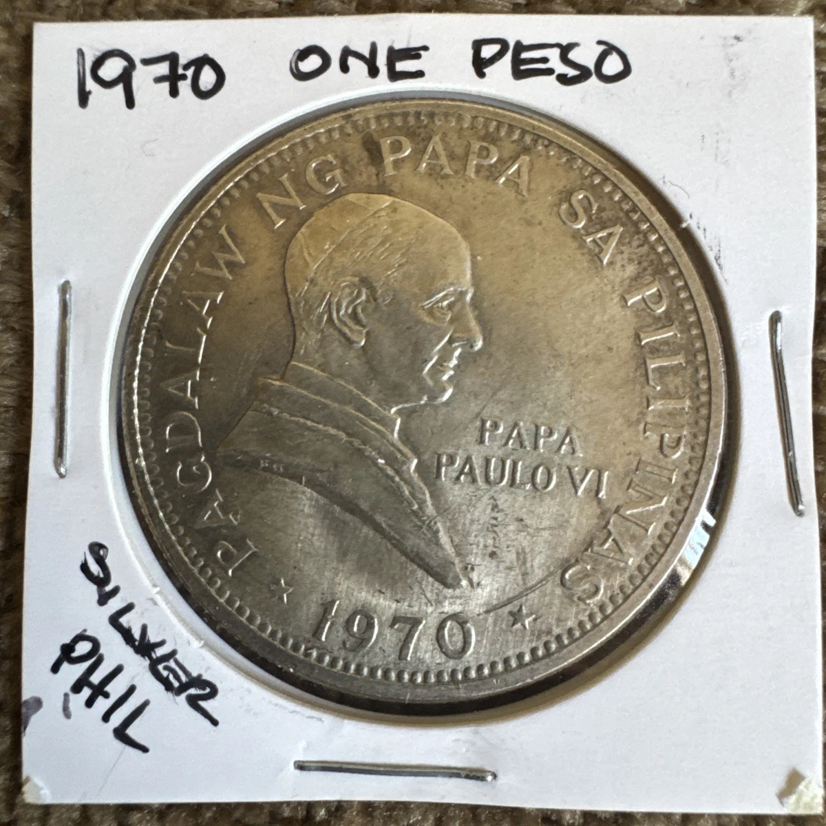 Silver 1970 Republic of the Philippines Coins (1946-Now) for sale