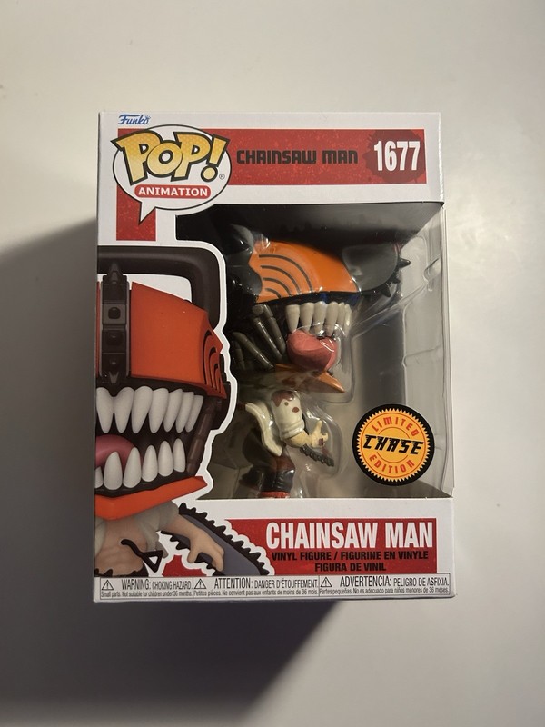 Funko Pop! Animation: Chainsaw Man #1677 Bloody Edition (Chase)