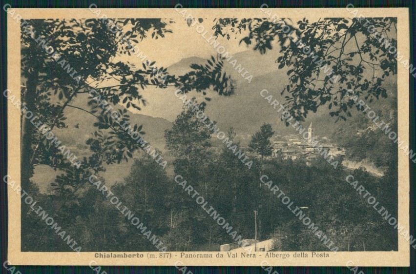 Torino Chialamberto Val Nera Albergo della Posta cartolina MT7109