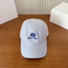 Loro Piana Elastic-Band Baseball Cap — Light Blue (Versatile)
