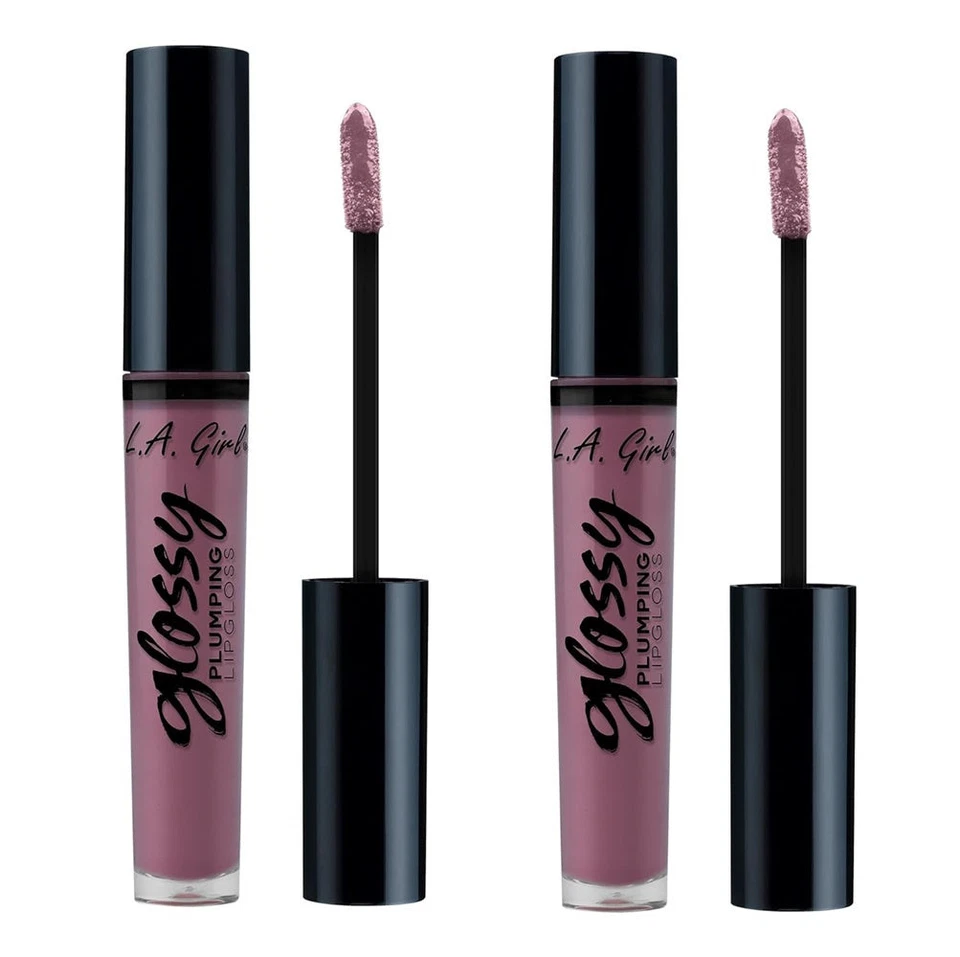 Pack of 2 L.A. Girl Glossy Plumping Lip Gloss, Luscious GLG927 - Image 4 of 4