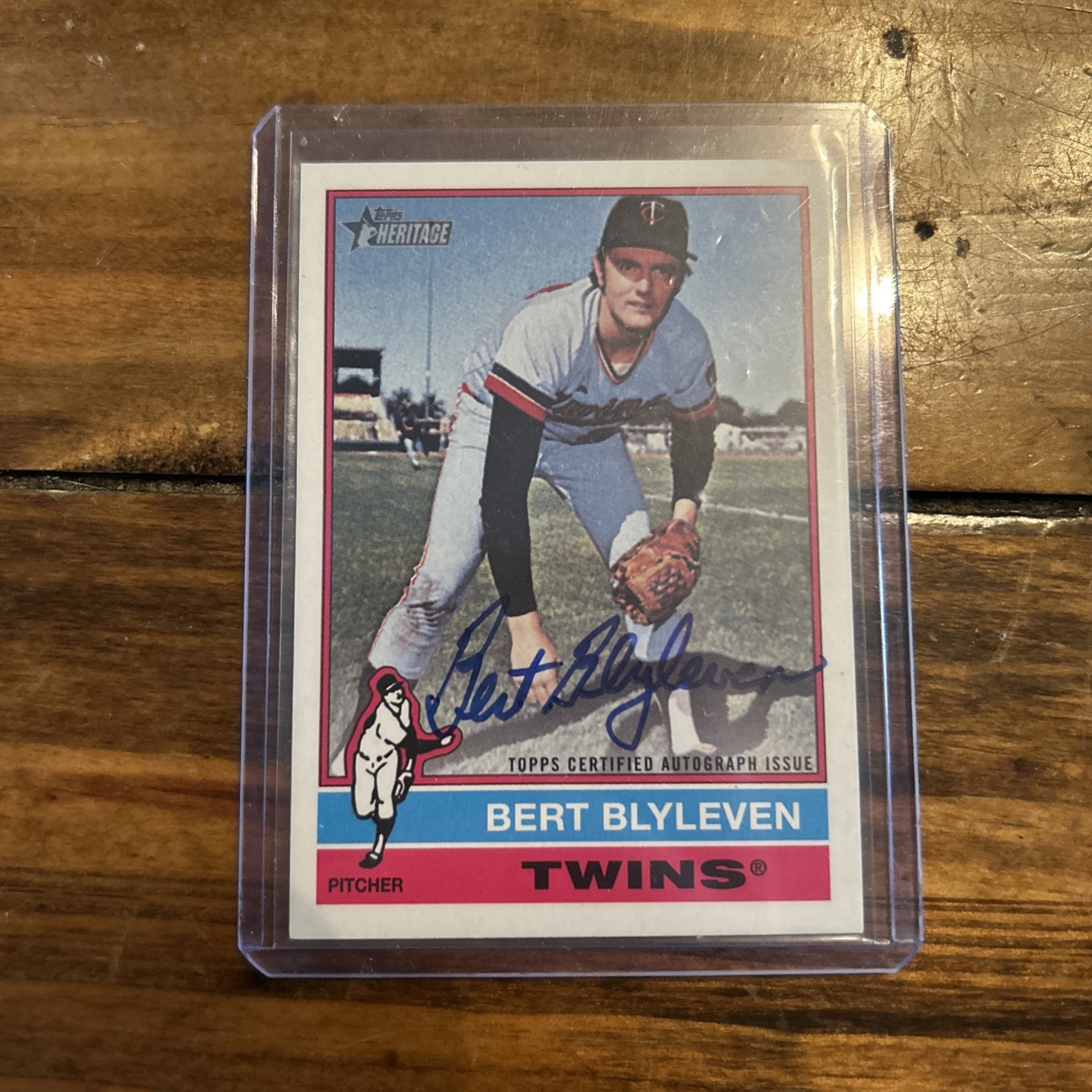 2025 Topps Heritage - Real One Autographs Bert Blyleven #76RO-BB (AU)