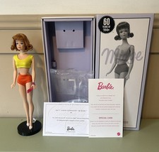 Barbie Signature 60th Anniversary Midge Doll Vintage Reproduction SilkstoneGold