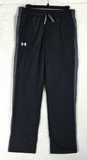 Under Armour Boys Youth Sweatpants Black Size YXL