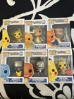 Pokemon Funko Pop Lot of 6 Pikachu, Squirtle, Diamond Collection, Exclusives